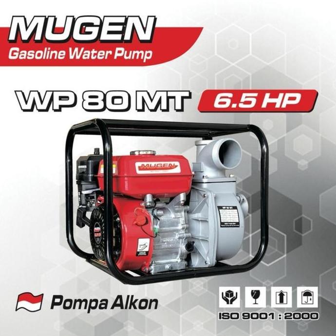 ~@~@~@~@] Pompa Air Alkon 3 inch MUGEN JAPAN TECHNOLOGY Waterpump Bensin 3 inch