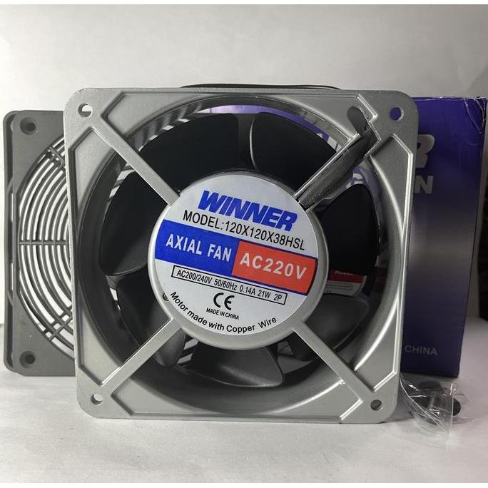 *:*:*:*:*] Fan AC Winner Cooling Fan 12 x 12cm | Axial Fan | Fan AC 220V