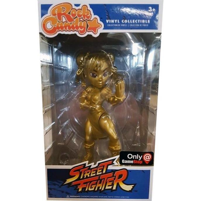 HOT SALE ROCK CANDY FUNKO GOLD CHUN LI GAMESTOP EXCLUSIVE STREET FIGHTER VINYL TERMURAH