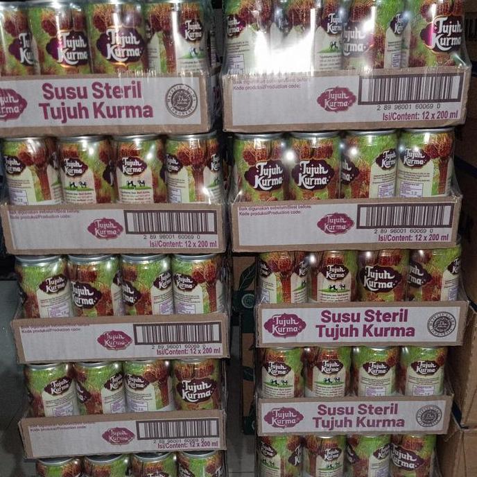 Used- Susu Steril Tujuh Kurma Dus 12 Kaleng