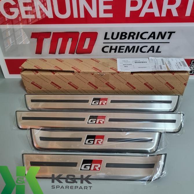 TERMURAH - GR Scuff Plate set Fortuner GR (100% Ori ASTRA)