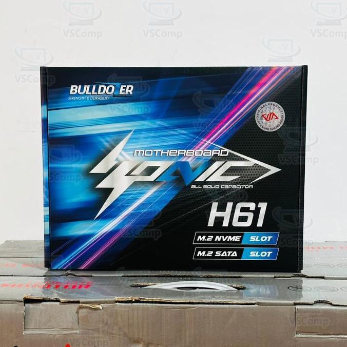 HARGA DISC - Motherboard Bulldozer H61M H61 NVMe Socket 1155