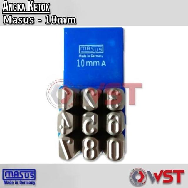 TERBARU - Masus Angka Ketok 10 mm