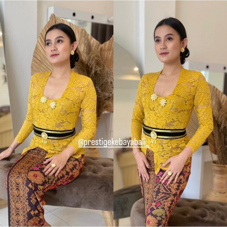 FAST DELIVERY (Bisa COD) ONE SET KEBAYA SOFIA STRAIT/Setelan Kebaya Sofia/Kebaya Brokat Sofia/Kebaya