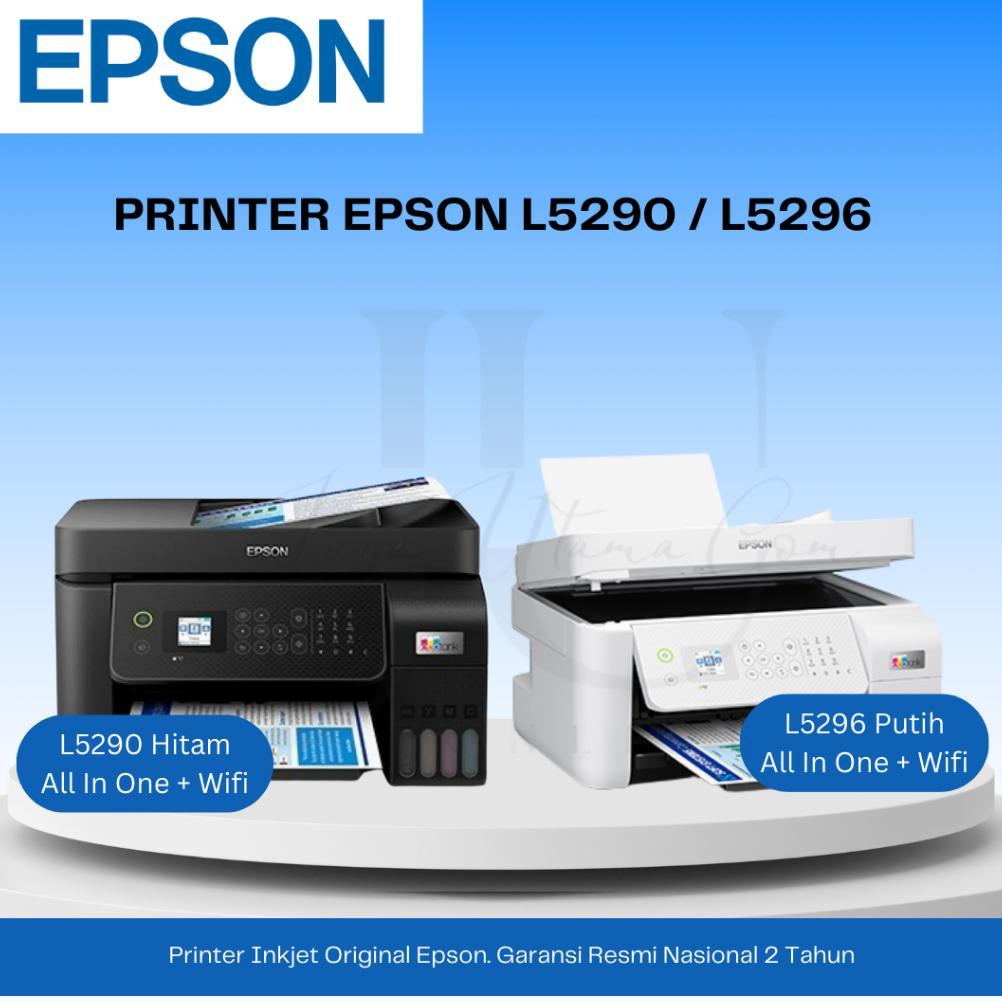 TERBARU EPSON Printer L5290 All In One Wifi Wireless Pengganti L5190