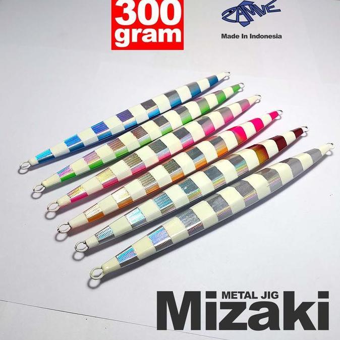 Metal Jig Zamve Mizaki 300Gr Metal Jig 300Gr Metal Jig 300Gram