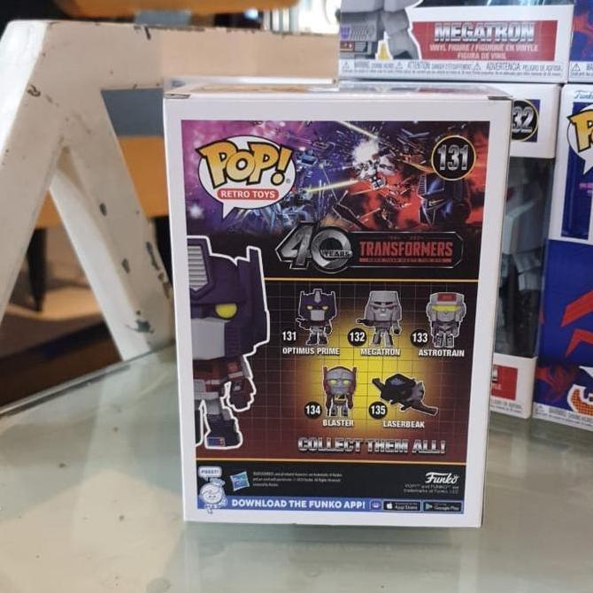 HOT SALE FUNKO POP TRANSFORMERS OPTIMUS PRIME 131 TERMURAH