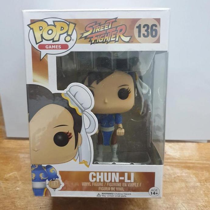 HOT SALE FUNKO POP STREET FIGHTER CHUN LI 136 TERMURAH