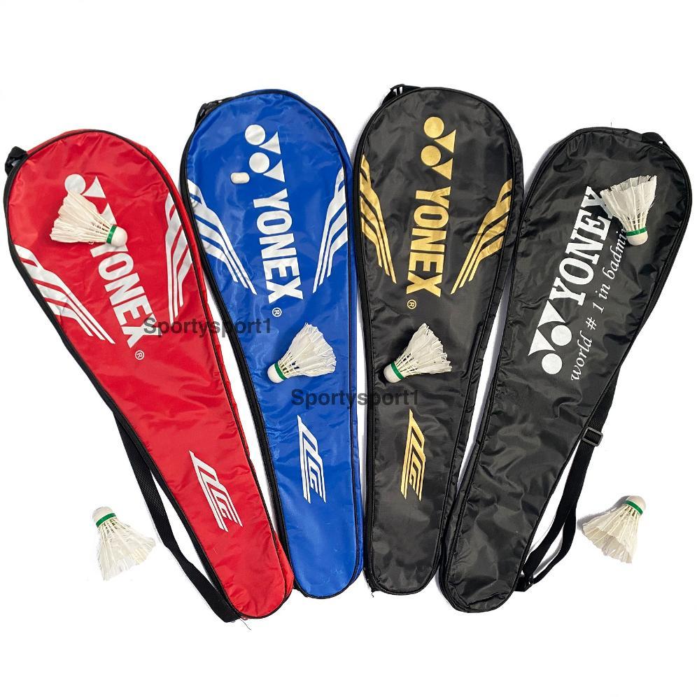 Free Ongkir Tas Raket Badminton, Tas Raket Bulutangkis, Cover Raket Bulutangkis Muat 2 Raket Harga G
