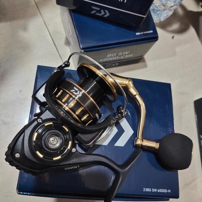 reel pancing daiwa bg sw 6000 h power handel