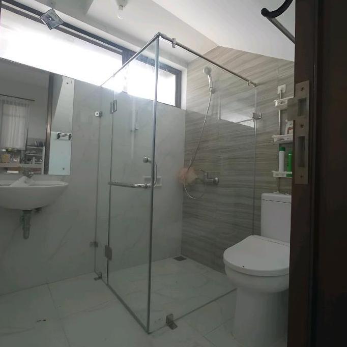tu kaca shower / kamar mandi 10mm