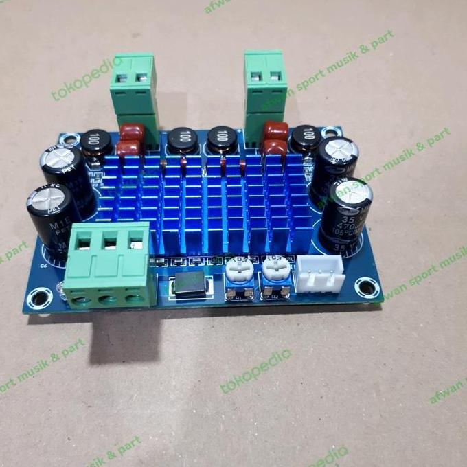 MODUL KIT POWER AMPLIFIER CLASS D TPA 3116 D2 2 X120 WATT XH - M 572. FYP