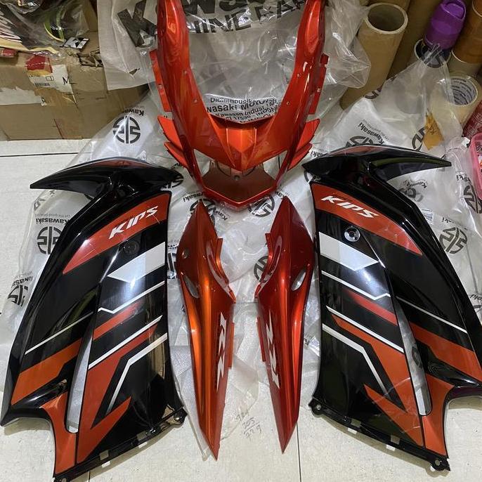 Body Set Sayap Fairing Ninja Rr New 2015 Oren