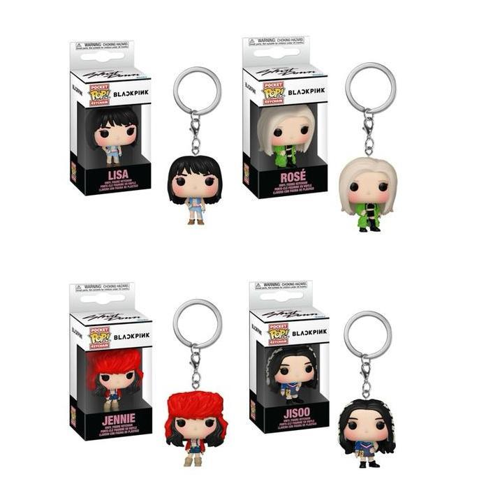 HOT SALE MYCOLLECTIONSID FUNKO POCKET POP KEYCHAIN GANTUNGAN KUNCI BLACKPINK LISA JENNIE ROSE JISOO 