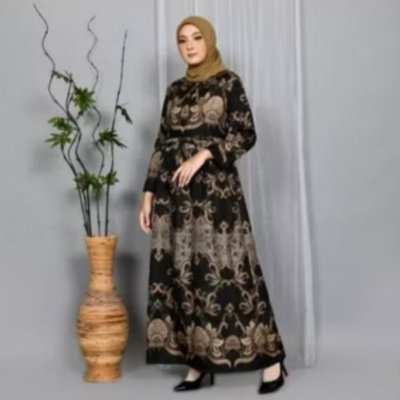 HOT GAMIS, DRES BATIK PEKALONGAN/GAMIS MOTIF BATIK PEKALONGAN TERBARU