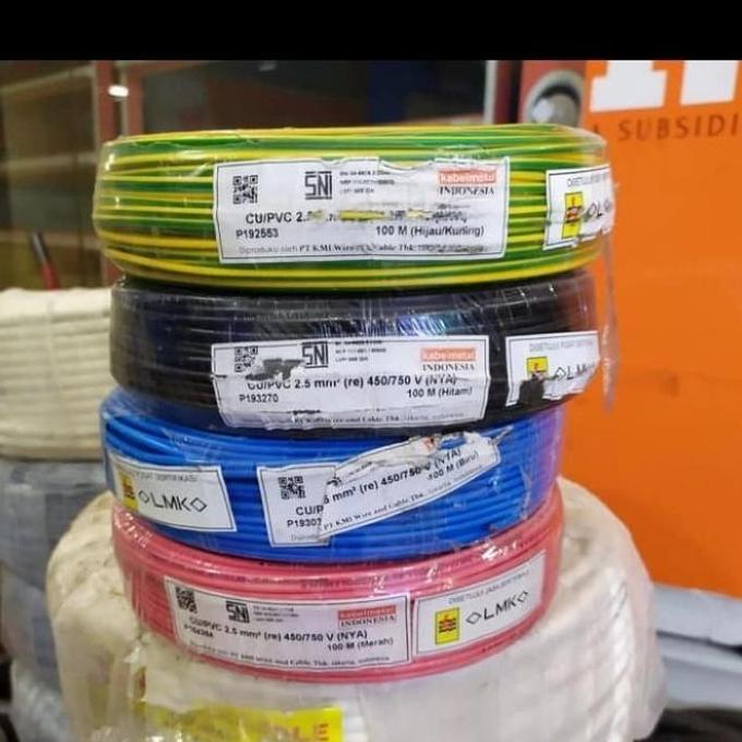 Kabel Nya 2.5mm kabelmetal / Nya 2,5 mm Kabelindo / Nya 2.5 mm 4 Besar