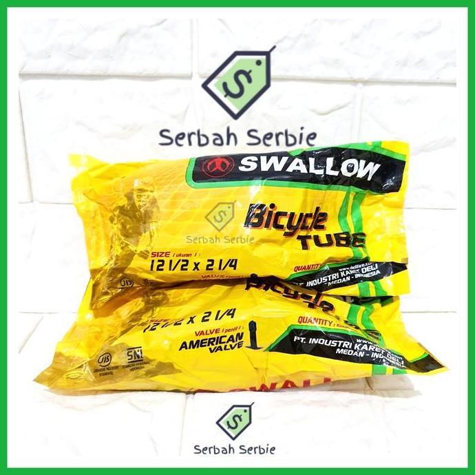 Promo Ban Dalam Sepeda 12X2.125 12 1/2 X 2 1/4 12X2125 2125 2.125 Swallow Cod