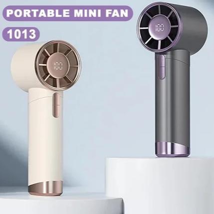 NEW KIPAS KODE - 04 KIPAS ANGIN MINI TURBO DENGAN BATERAI BESAR DESIGN PORTABLE