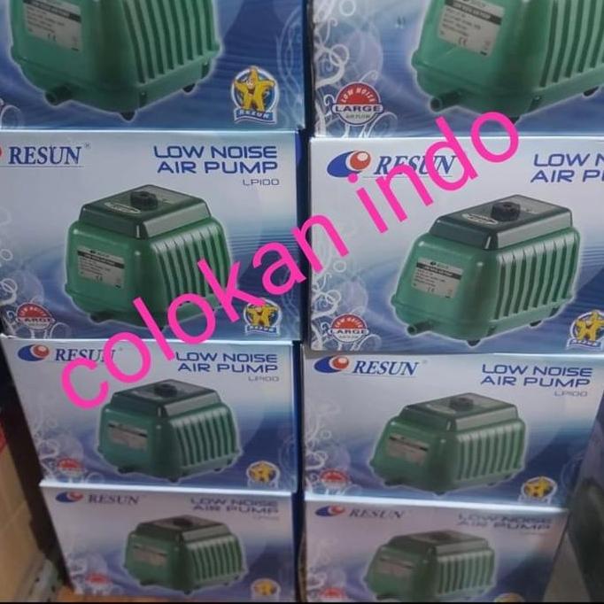 resun air pump LP 100 aerator oksigen aquarium