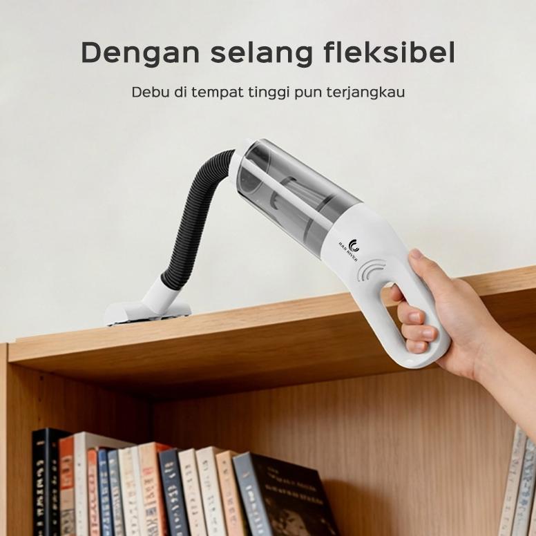 TERBARU HAN RIVER Vacuum Cleaner Penyedot Debu 5in1 Cordless 20000Pa Cocok untuk mobil/slantai/karpe