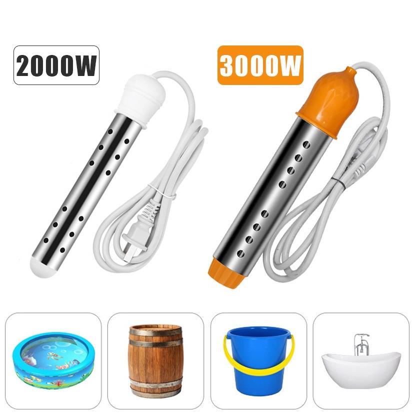2000w/3000w Elemen Pemanas air Listrik Portable / Electric Water Heater Portable Kamar Mandi 220v