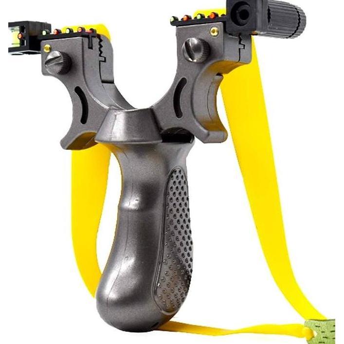 CABBALUS Ketapel Besi Tactical Laser sight Presisi slingshot flatband Waterpass