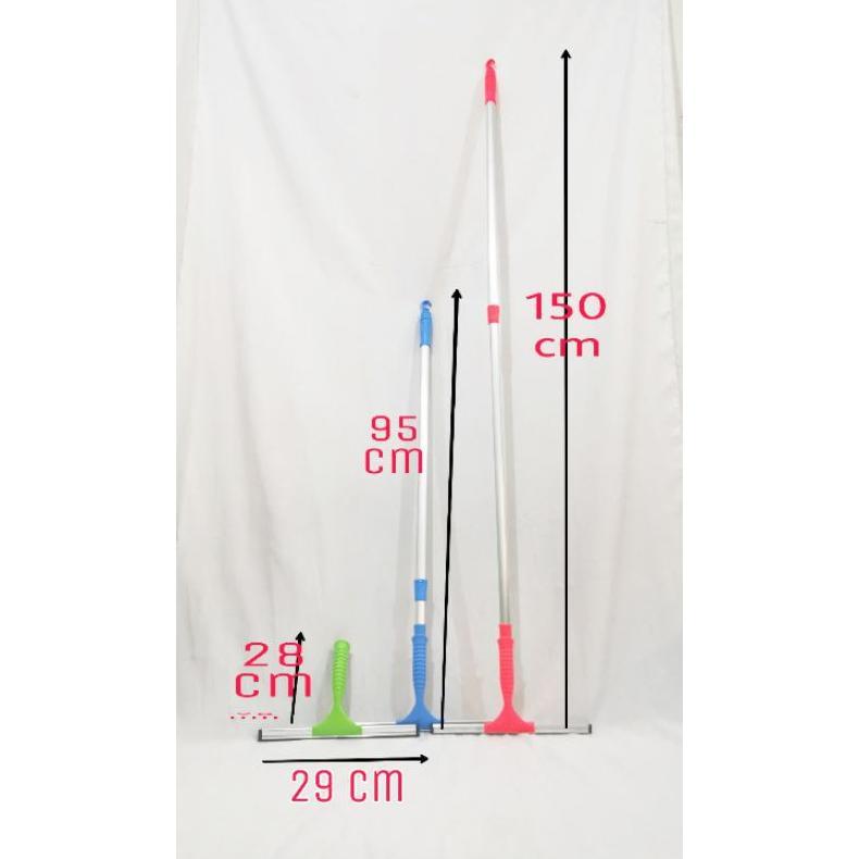 BIG SALE Alat Pembersih kaca Jendela Teleskopik Bossy Indostar - Window Cleaner Wiper