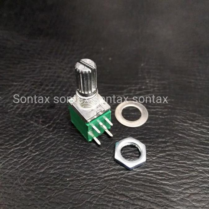 B10K 10K 10 K POTENSIO 5 PIN MODEL ALPS POT MONO SAKLAR SWITCH ON OFF STX27