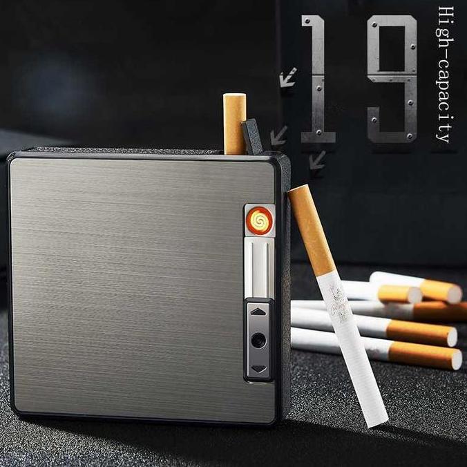 EXTLYPO Firetric Kotak Rokok 19 Slot - Korek Elektrik Pyrotechnic - JD-YH050