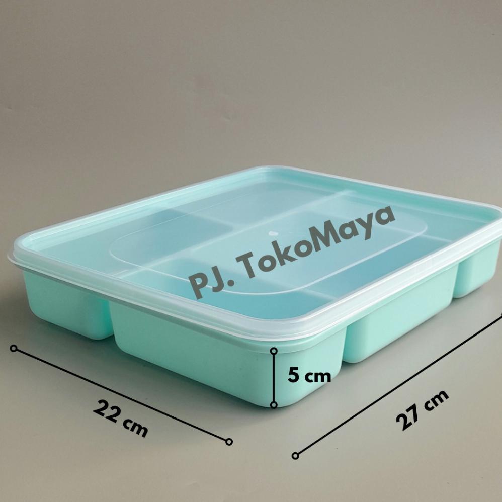 Gratong Lunch Box Bento Hoki 5 Sekat High Way Tempat Makan Catering Kantoran Misting Tempat Bekal An
