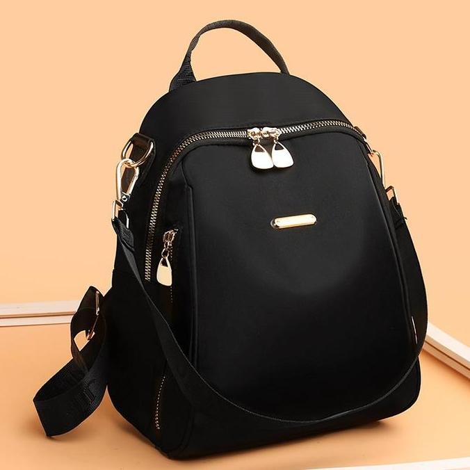 Borsa- Tas Ransel Nita - Jimiuer 7166 Import Terproof Hitam Black Tas Hitam