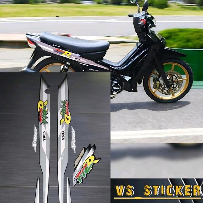 STRIPING STICKER LIST STANDART MOTOR FIZR FIZ R SPORTY 1995 1996 Motorcycle Aksesoris Kendaraan Sepe