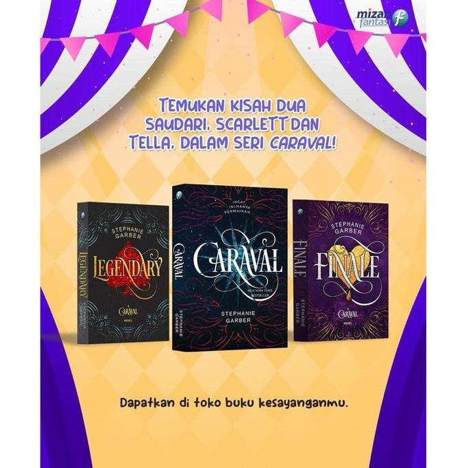 Basercell - Buku Caraval - Legendary - Finale - Stephanie Garber - Novel