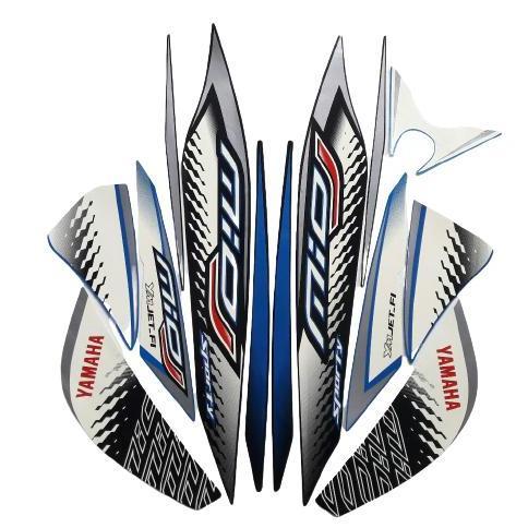 striping stiker lis motor mio j 2014 sporty hitam-biru