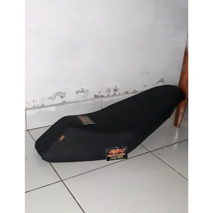 Argipratamashop - JOK HONDA BEAT FI ROAD RACE Roadrace kulit amplas busa putih berkualitas jok  papa