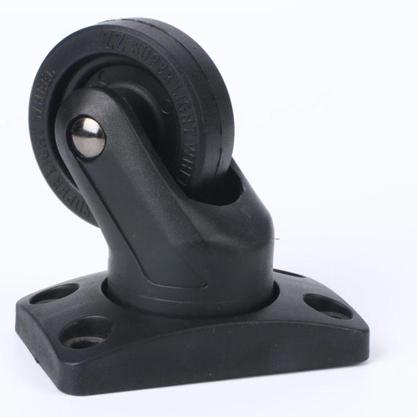 4Pcs/Set Roda Gepeng Roda Lemari Trolley 3 inch Roda Koper Troli Pengganti 360 Derajat - Roda Caster