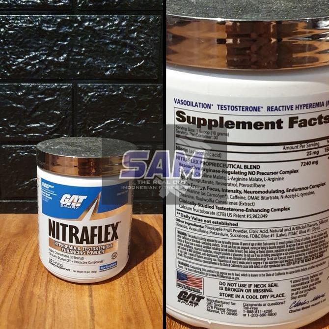 Suplemen Fitness Gat Nitraflex 30 Serving Pre Workout