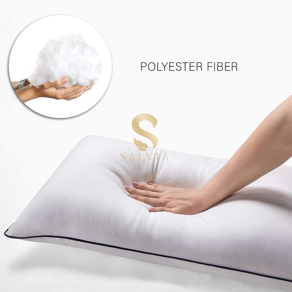 Terbaru Bantal Dan Guling 1 Set Premium Tidur Hotel 100% Isi Silikon Paket Pillow Dan Bolster Empuk 