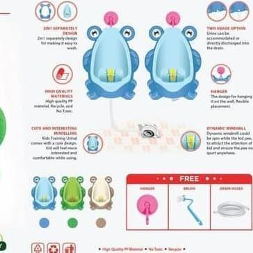 BABIESFIRST Boy Pee Trainer Urinoir / Closet Anak Laki-laki
