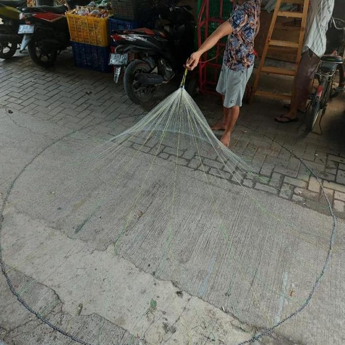 TERBARU Jala Sampling Udang / Jala Lampung Panjang 2 meter