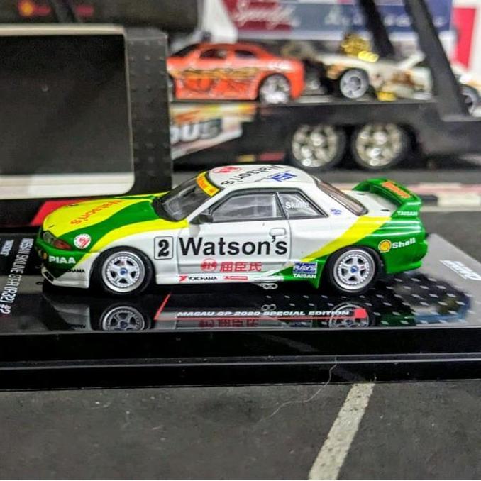 DIECAST INNO64 NISSAN SKYLINE GTR R32 #2 WATSONS AG27
