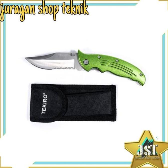 TEKIRO GT-PK1826 POCKET KNIFE-1 BESAR PISAU LIPAT STAINLESS-1 BESAR