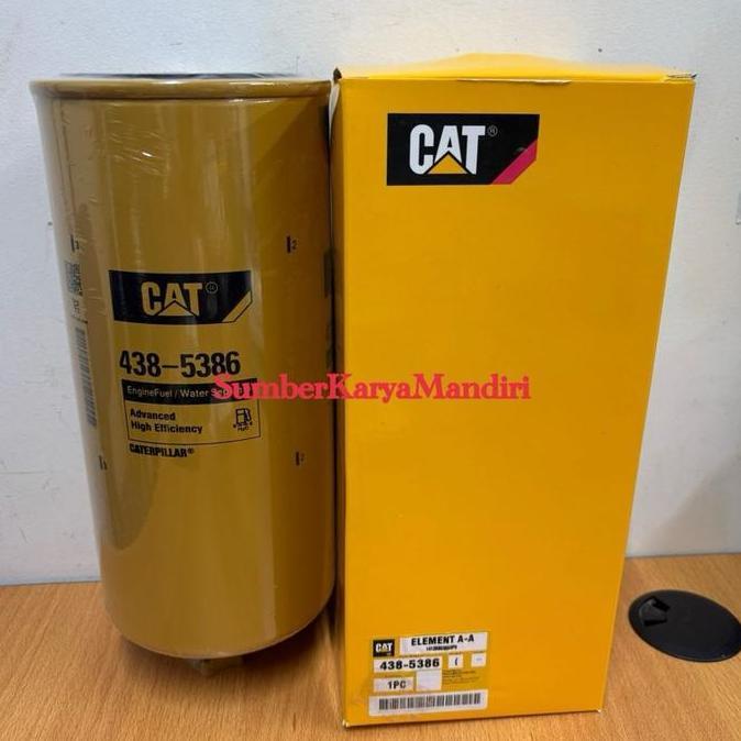 Ready Caterpillar 438-5386 Fuel Filter / Filter Solar Caterpillar 438-5386 / Caterpillar Element 438