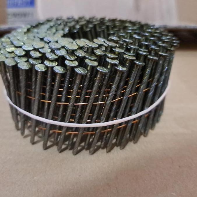 FS50V3 Paku Tembak 50 mm Ulir 2,3 mm Coil Nail 5 cm isi 300 pcs / Rol