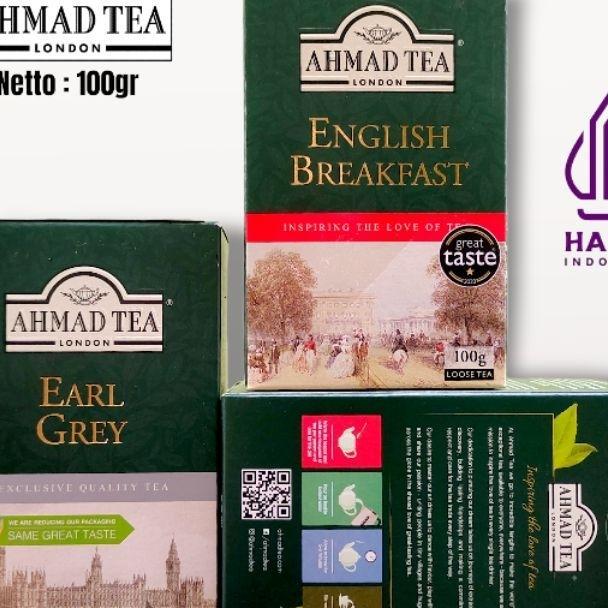 Teh Ahmad Tea London With Cardamom , Earl Grey , English Breakfast Black Tea
