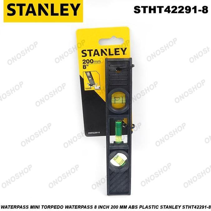 Waterpass Mini Torpedo Waterpass 8 inch 200 mm ABS Plastic Stanley STHT42291-8