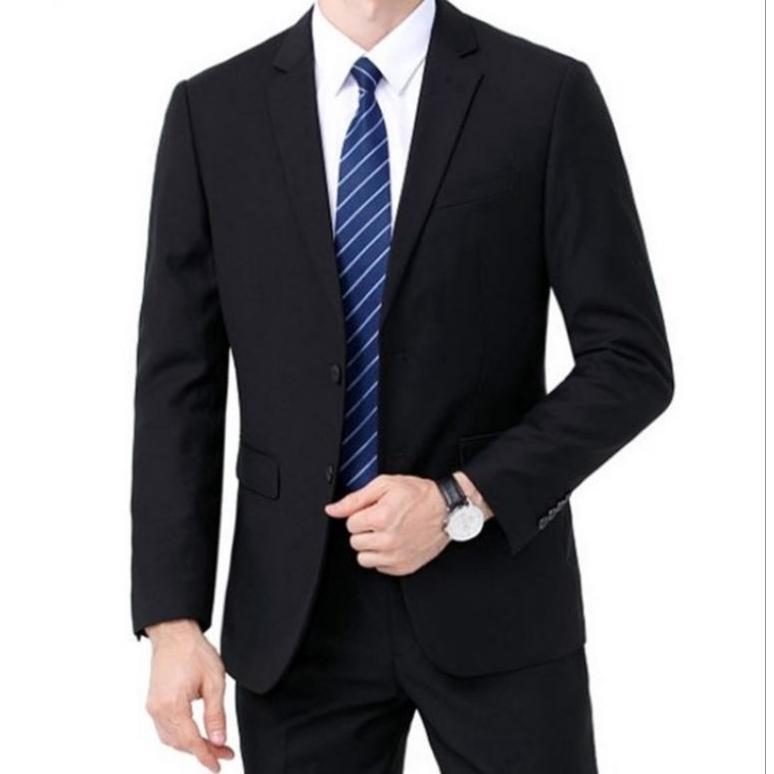 HOT Jas kantor pria dewasa Jas hitam formal