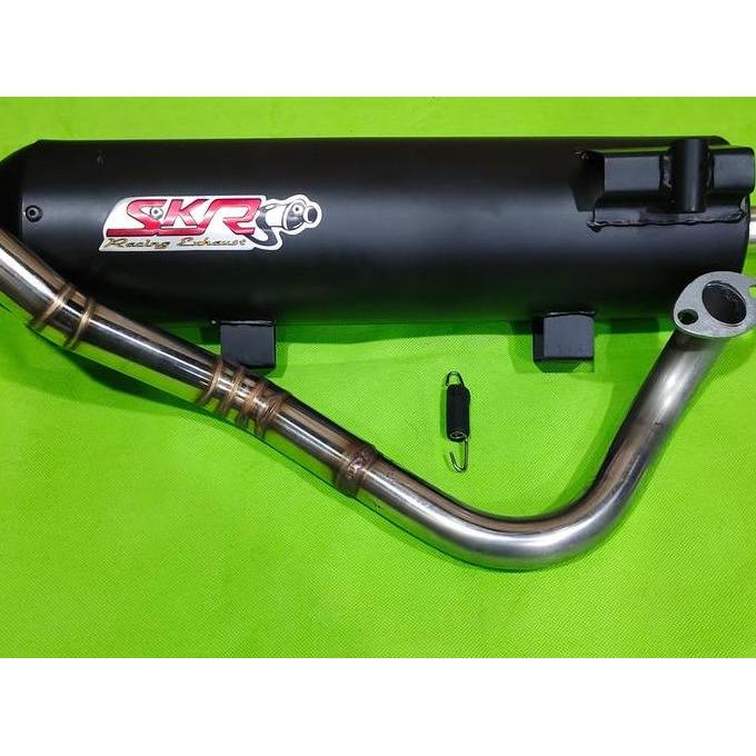 HONDA VARIO 110. KNALPOT STANDAR RACING SKR RACING EXHAUST Gas Mesin