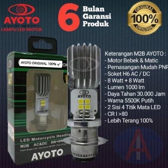 LAMPU LED DEPAN AYOTO MOTOR XEON/XEON GT/XEON RC/MIO GEAR dll