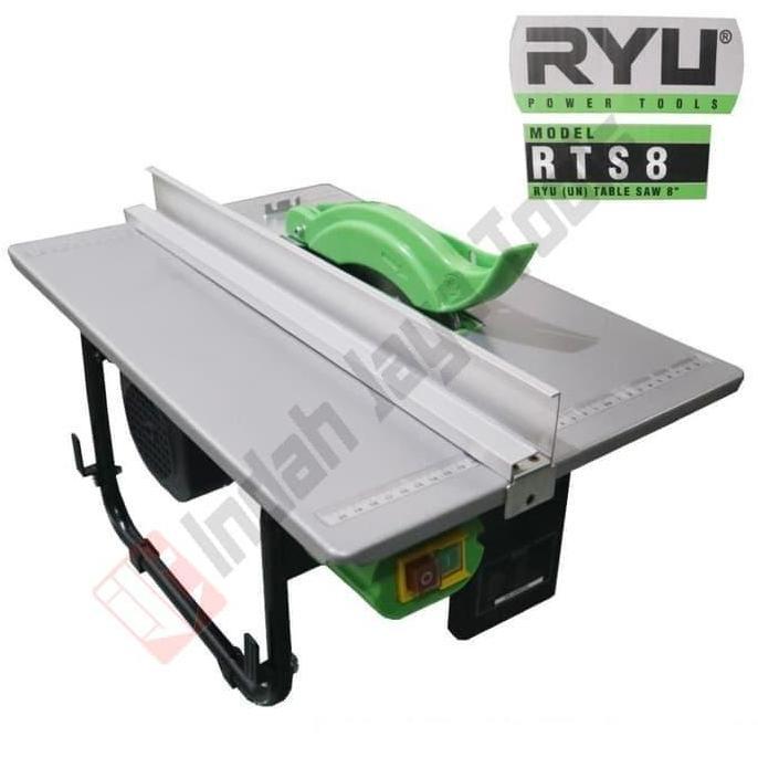 Ryu Rts 8 Table Saw 8 Inch - Mesin Potong Gergaji Kayu Meja Duduk